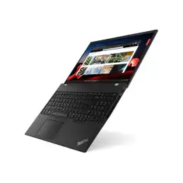 Lenovo ThinkPad T16 Gen 2 21K7 - Conception de charnière à 180 degrés - AMD Ryzen 7 Pro - 7840U - jusqu'... (21K7002KFR)_1